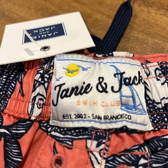 Janie & Jack Infant Swim Shorts NWT - Picture 4 of 5